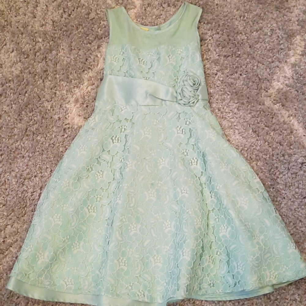 Green dress